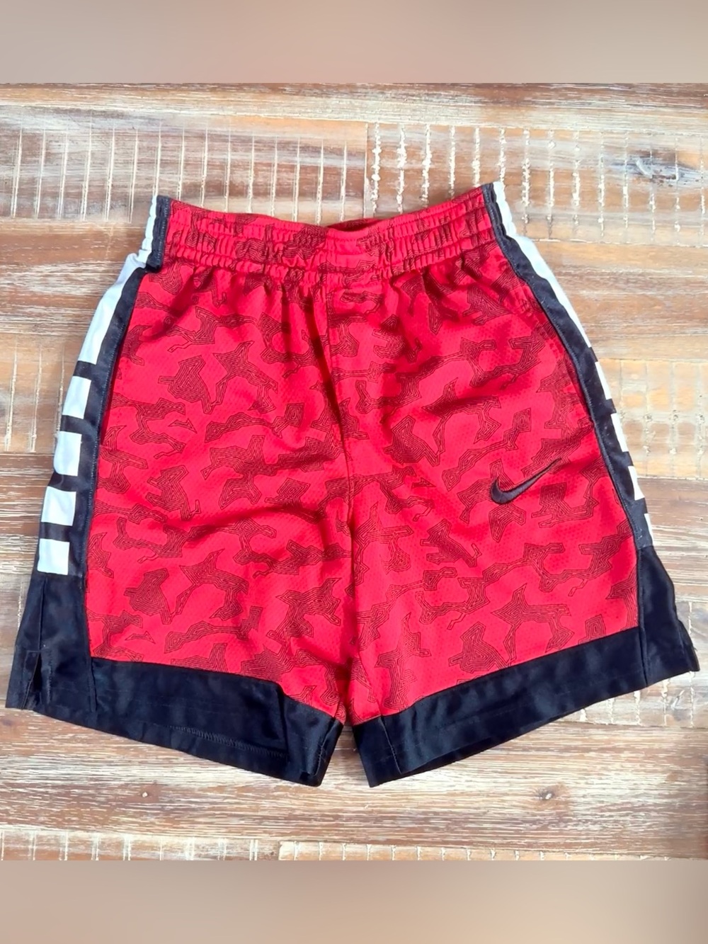 Nike Boy’s Dri Fit Red Athletic Shorts